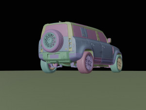 Land rover defender 2023 3D Model
