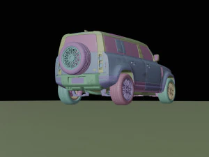 Land rover defender 2023 3D Model
