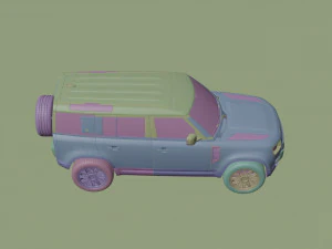 Land rover defender 2023 3D Model