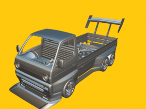 Suzuki carry Modelo 3D