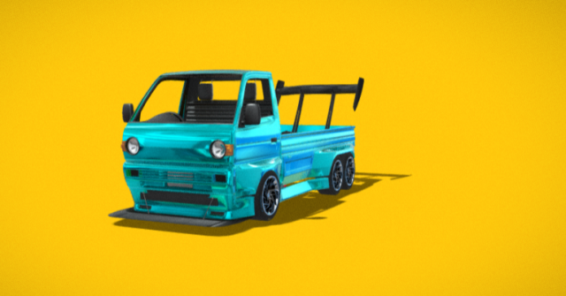 Suzuki carry Modelo 3D .c4d .max .obj .3ds .fbx .stl .blend 