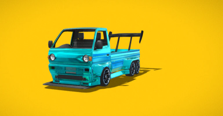 Suzuki carry 3D Model .c4d .max .obj .3ds .fbx .stl .blend 