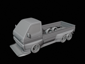 Suzuki carry Modelo 3D