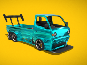 Suzuki carry Modelo 3D