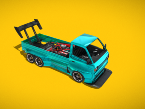 Suzuki carry Modelo 3D