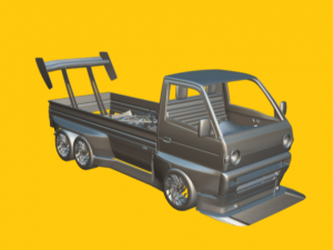 Suzuki carry Modelo 3D
