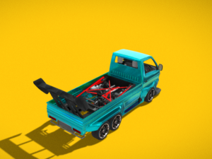 Suzuki carry Modelo 3D