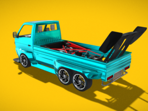 Suzuki carry Modelo 3D