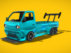 Suzuki carry Modelo 3D