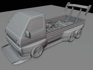 Suzuki carry Modelo 3D