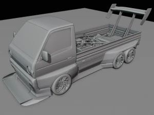 Suzuki carry 3D Model