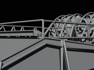 Cyber truck 6x6 3D Model