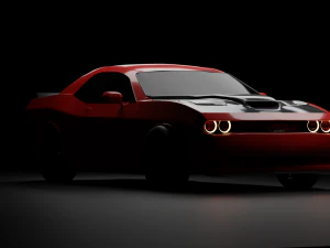 Dodge challenger 3D Model