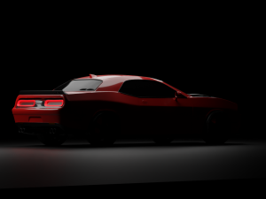 Dodge challenger Modelo 3D
