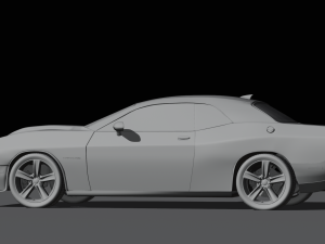 Dodge challenger Modelo 3D