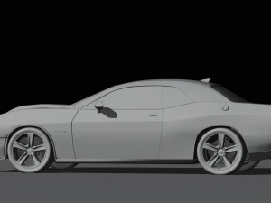 Dodge challenger 3D Model