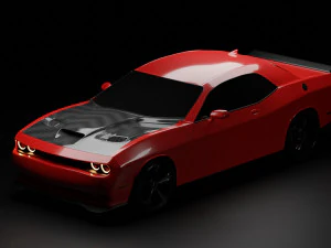Dodge challenger 3D Model