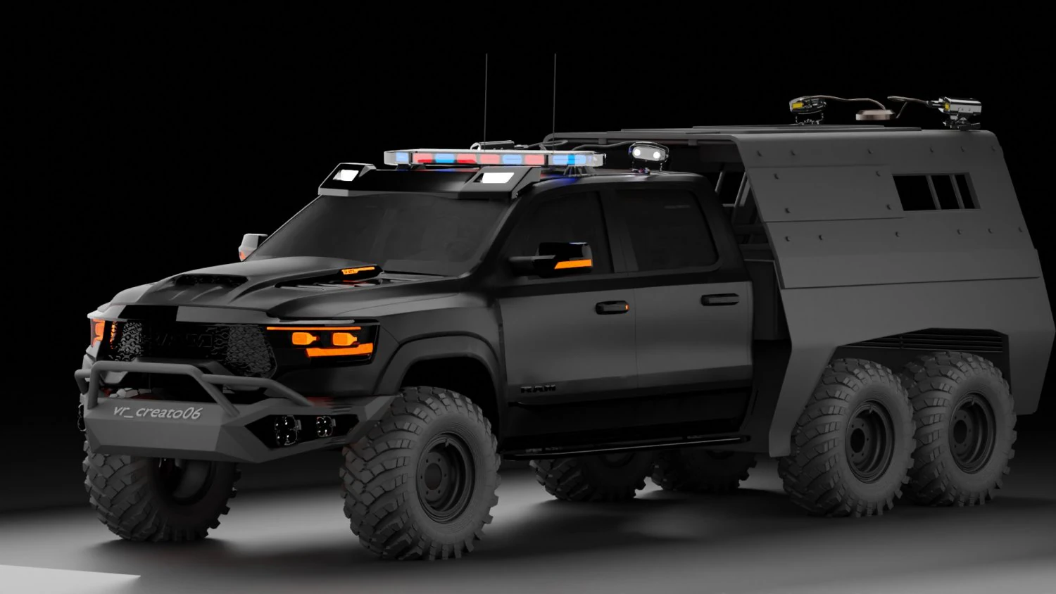 Trx ram 3D Model .c4d .max .obj .3ds .fbx .stl .blend