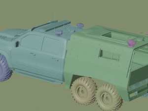 Trx ram 3D Model