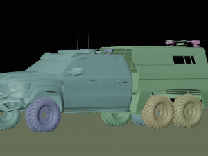 Trx ram 3D Model