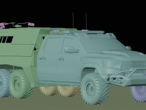 Trx ram 3D Model