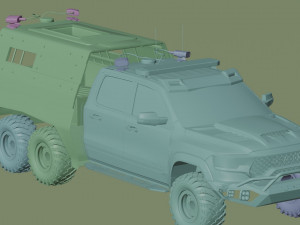 Trx ram 3D Model