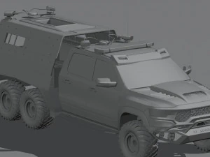 Trx ram 3D Model