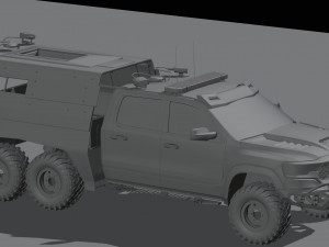 Trx ram 3D Model