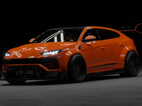 coche deportivo suv Modelo de impresión 3D