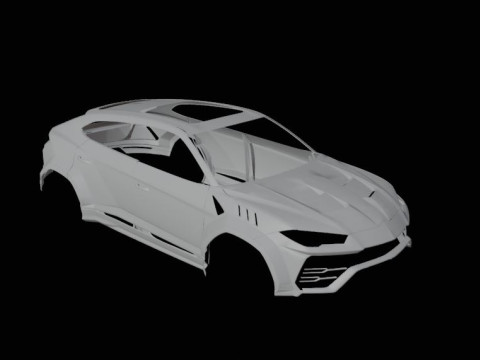 Suv sports car 3D Print Model