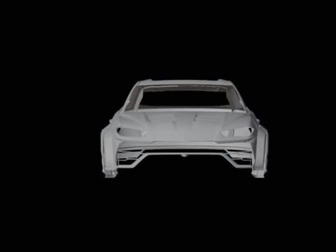 Suv sports car 3D Print Model