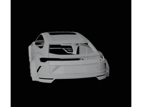 Suv sports car 3D Print Model