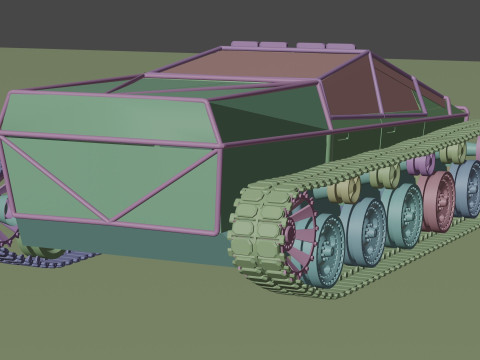 Truck 3D Model