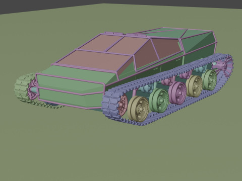 Truck 3D Model