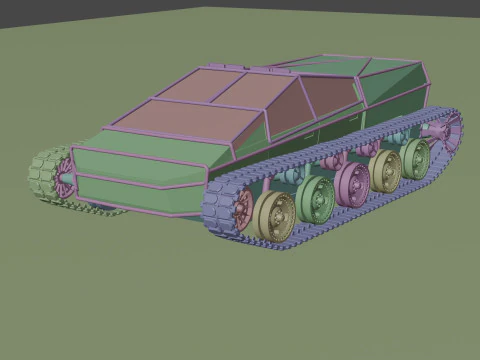 Truck 3D Model