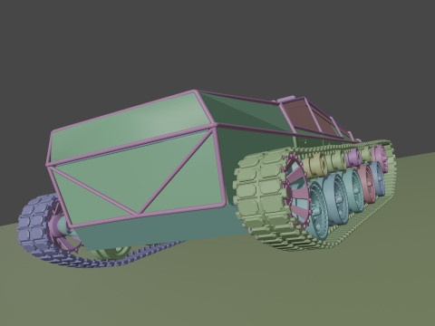 Truck 3D Model