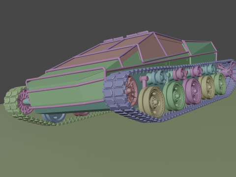 Truck 3D Model