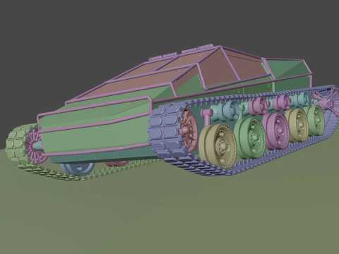 Truck 3D Model