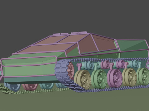 Truck 3D Model