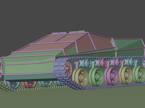 Truck 3D Model