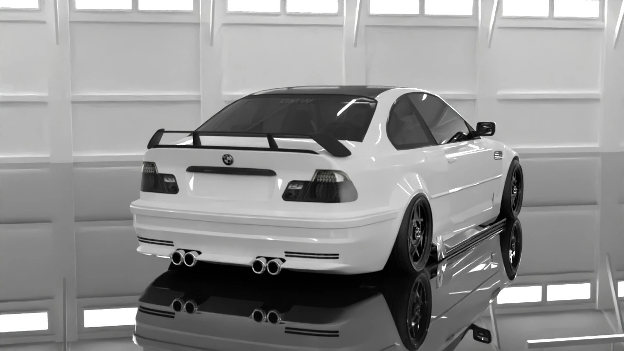 Drift cars 3D Model .c4d .max .obj .3ds .fbx .stl .blend 