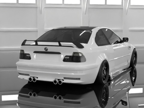 Drift cars 3D Model