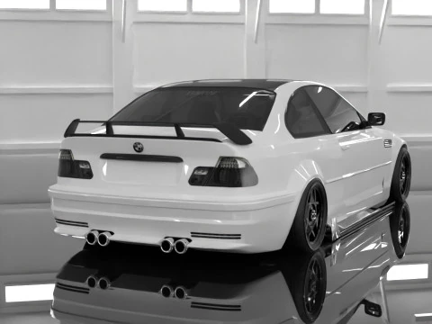 Carros de deriva Modelo 3D