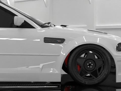 Drift cars 3D Model