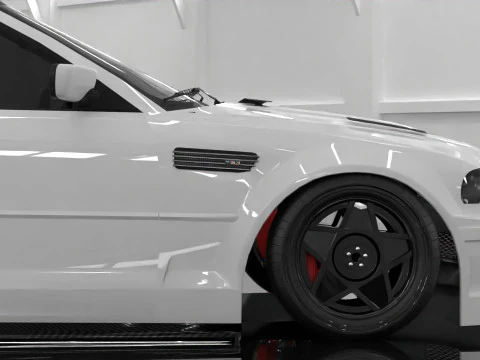Drift cars 3D Model