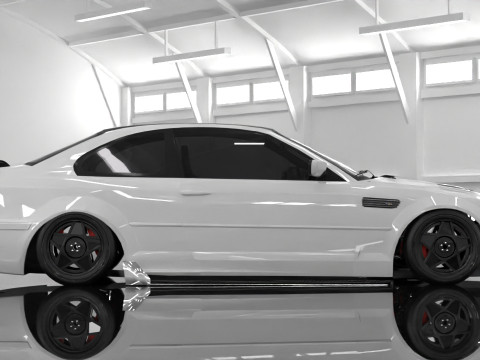 Drift cars 3D Model