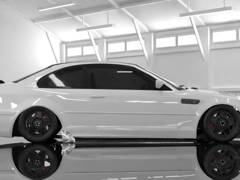 Drift cars 3D Model