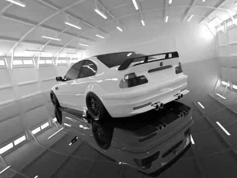Drift cars 3D Model