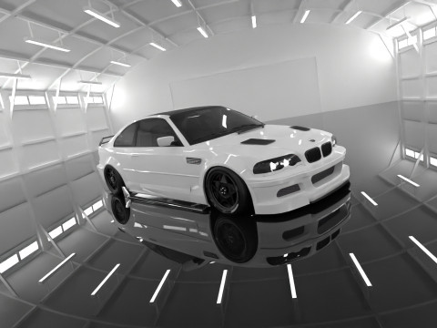 Drift cars 3D Model
