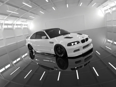 Drift cars 3D Model